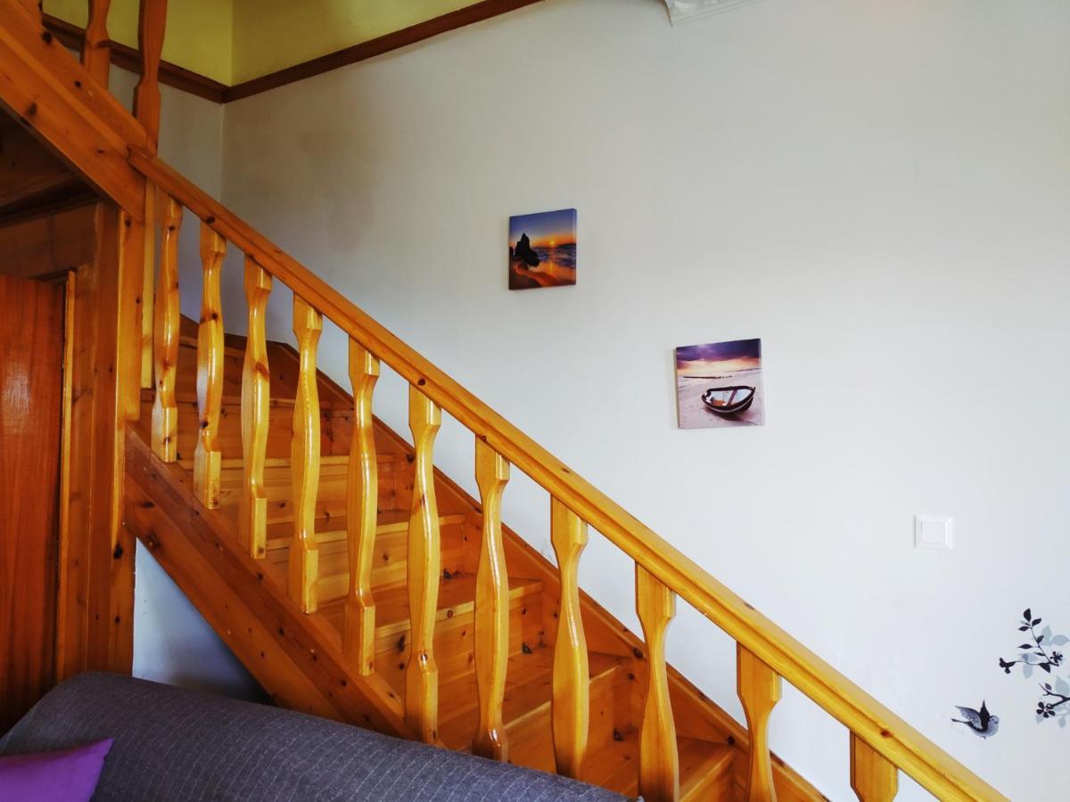 Traditional Panoramic Sea View House Lákones Exterior foto