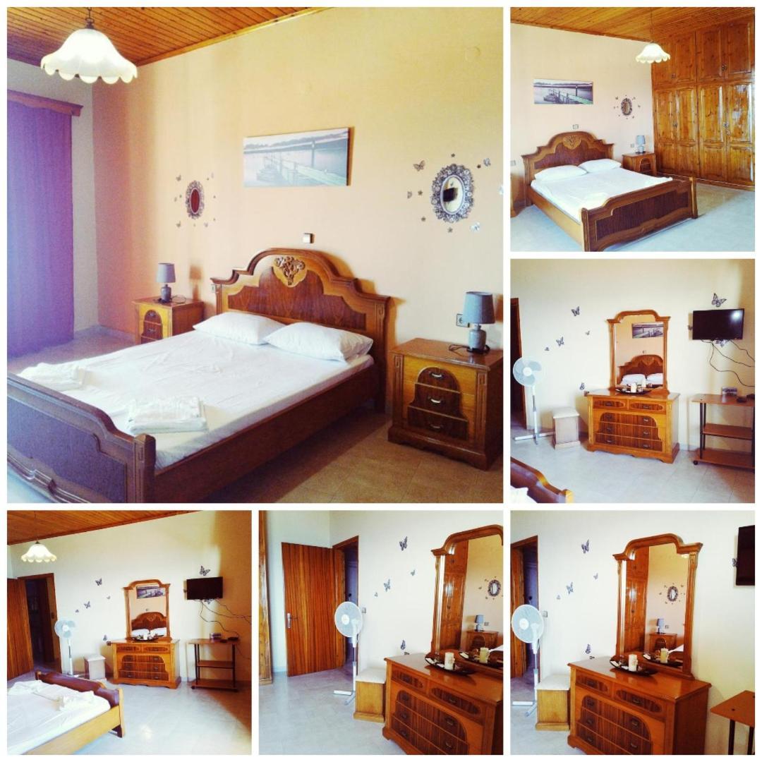 Traditional Panoramic Sea View House Lákones Exterior foto